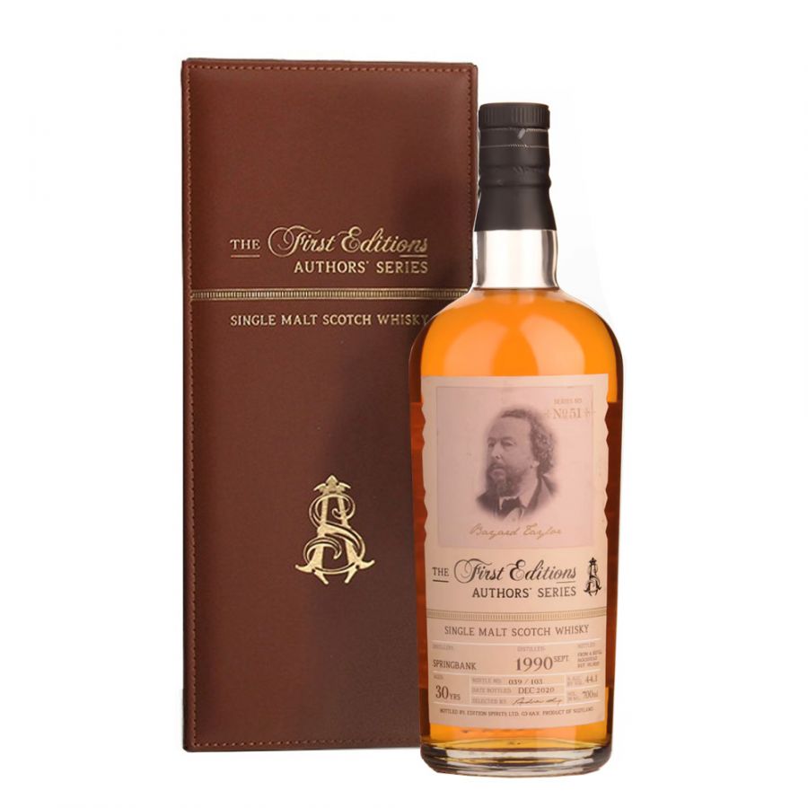 Springbank 30 Years Old 1990 Bayard Taylor - Authors' Series