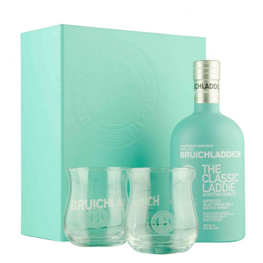 Bruichladdich Scottish Barley Classic Laddie Gift Box