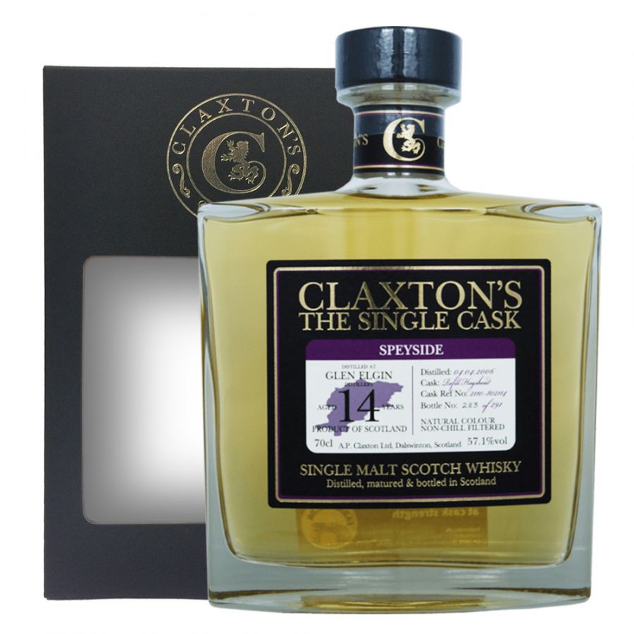 Glen Elgin 2006 14 Years Old - Claxton’s Single Cask