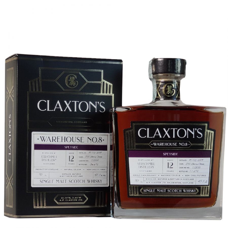 Strathmill 2009 12 Years Old - Claxton’s Single Malt