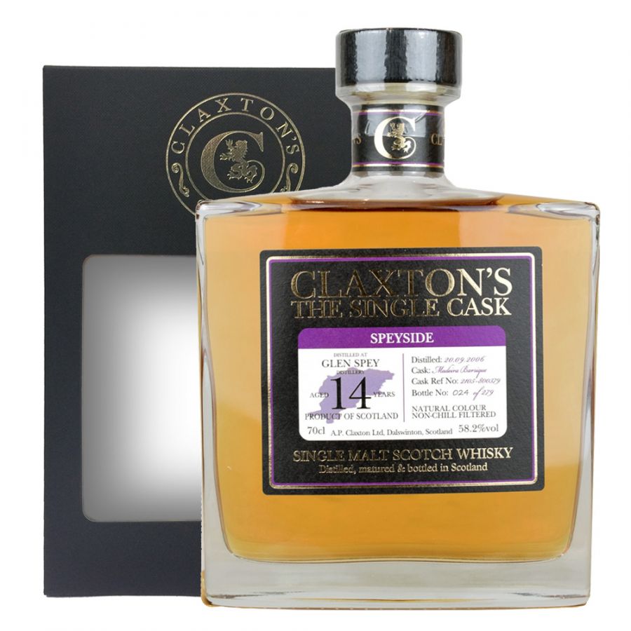 Glen Spey 2006 14 Years Old - Claxton’s Single Cask