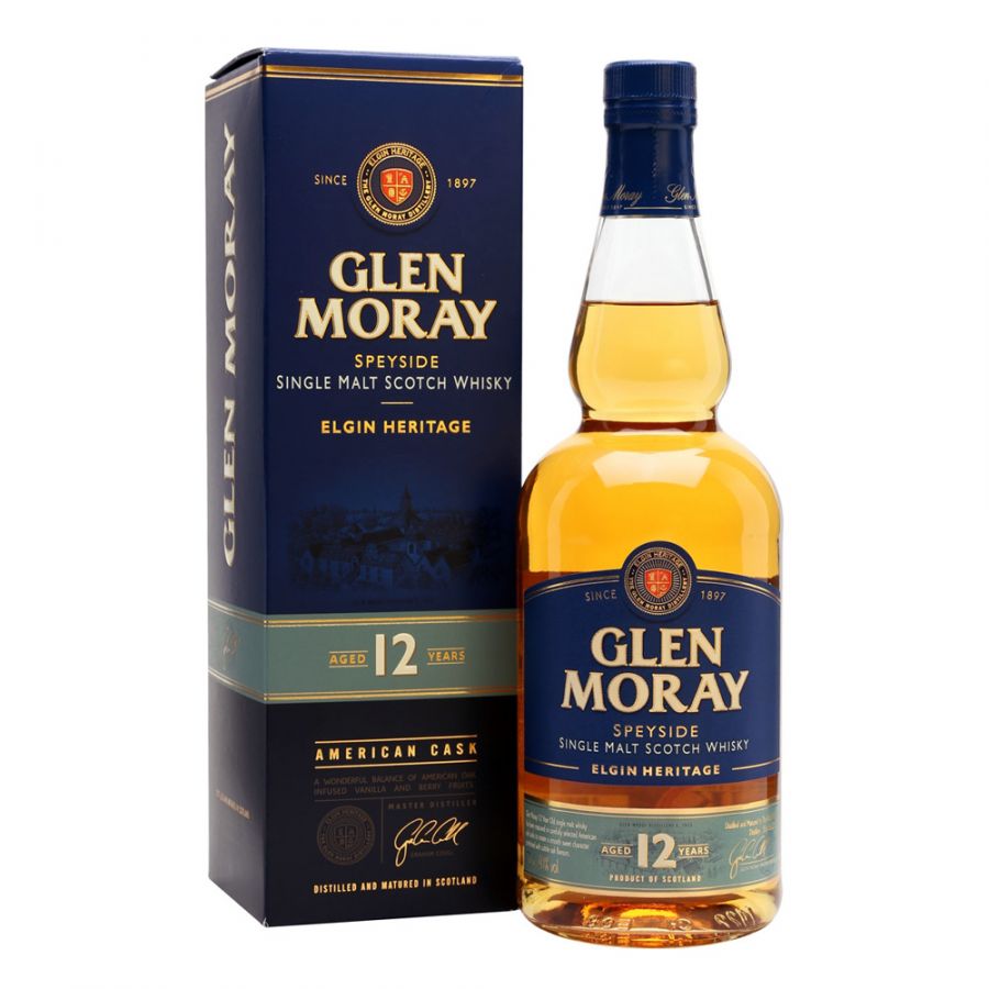 Glen Moray 12 Years Old - Elgin Heritage