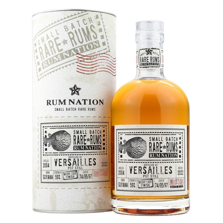 Guyana Versailles 2004 - Rum Nation Rare Rums