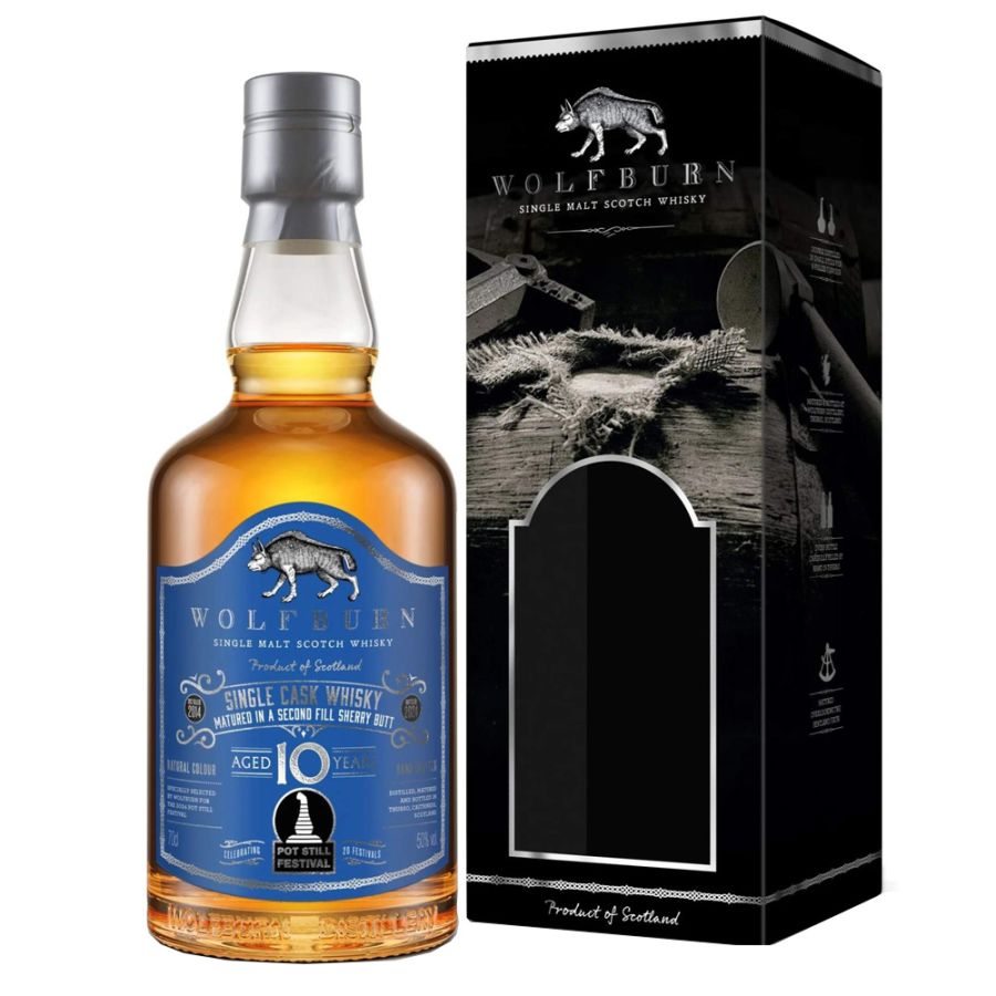Wolfburn 2014 10 Years Old Pot Still Whisky Festival 2024