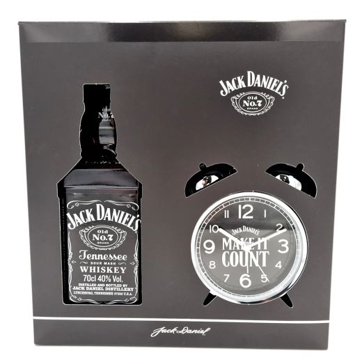 Jack Daniel’s Tennessee Whiskey - Clock Gift Pack