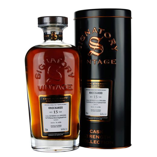 Knockando 2010 15 Years Old Cask Strength Collection - Signatory