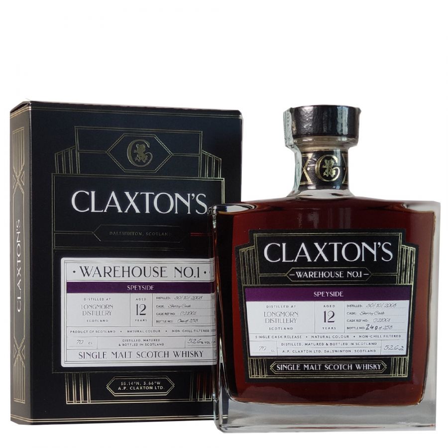 Longmorn 2008 12 Years Old - Claxton’s Single Malt