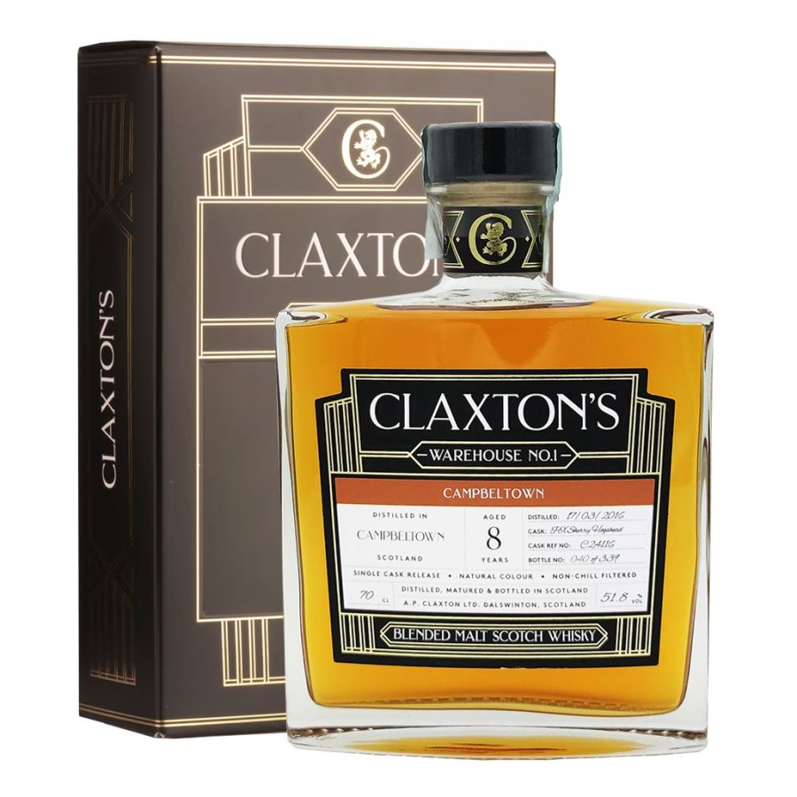 Campbeltown 2016 8 Years Old PX Finish - Claxton’s Single Malt