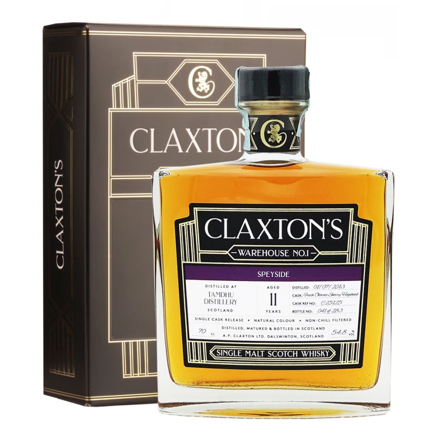 Tamdhu 2013 11 Years Old First Fill Oloroso - Claxton’s Single Cask