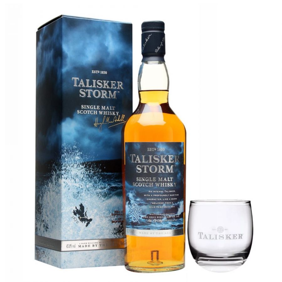 Talisker Storm + bicchiere Talisker